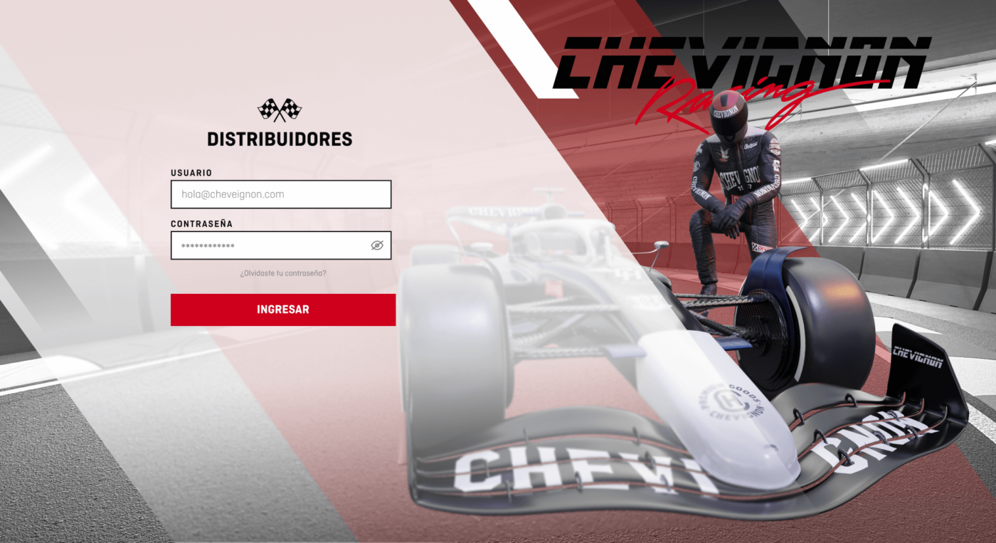 Chevignon x Formula 1: 3D car racing game — imagen 2